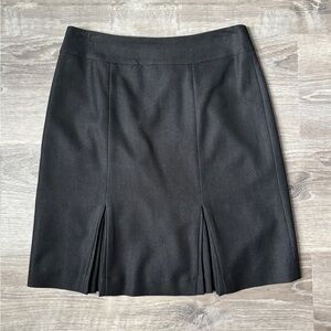 Dark Grey Pleated Skirt